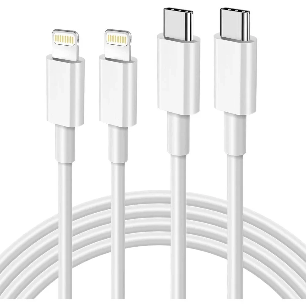 USB C to Lightning Cable [Apple MFi Certified] 2Pack 6FT iPhone Fast Charger Cab